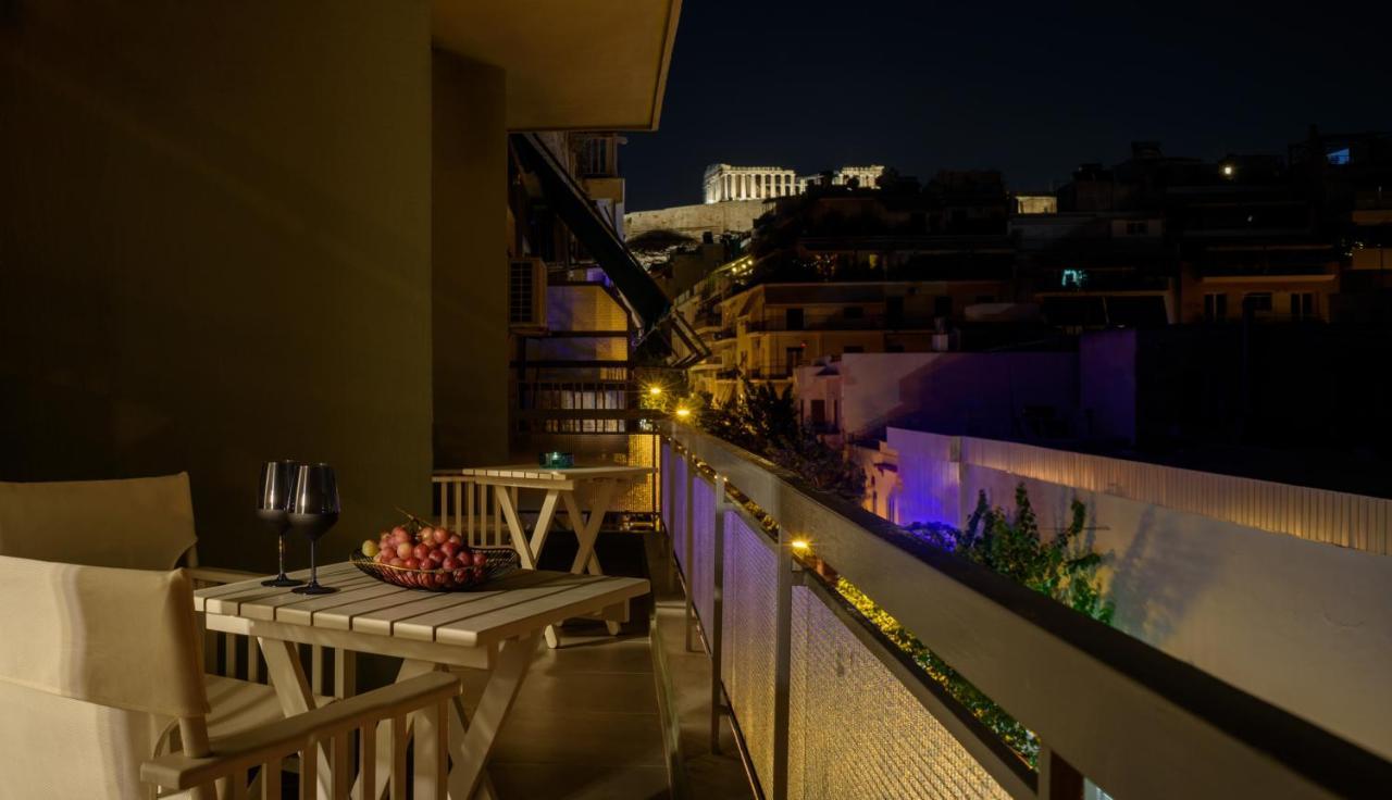 Acropolis Grand Apartment Aten Exteriör bild