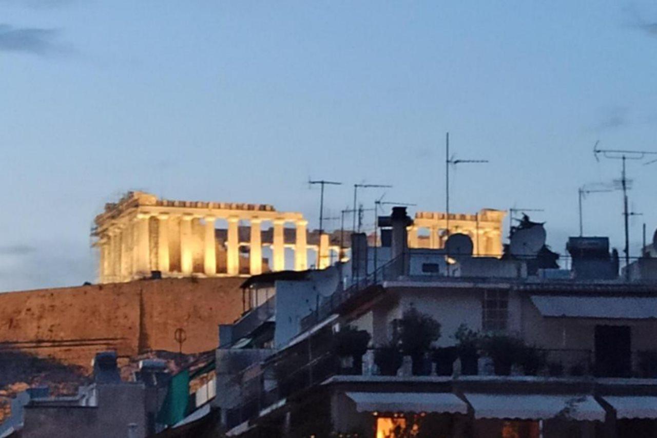 Acropolis Grand Apartment Aten Exteriör bild